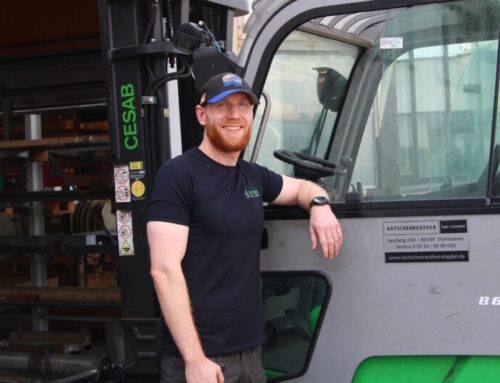10 Jahre bei Kritzner Metalltechnik in Schweinfurt: Scott Kirby